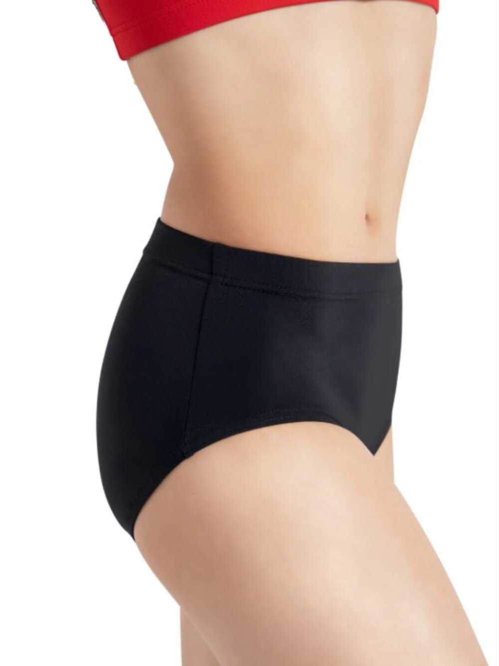 Capezio Classic Team Briefs Size S Adult Small Black TB111 Dance Cheer NWT NEW - Picture 7 of 9